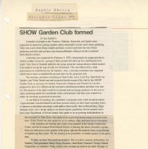 S.H.O.W. Garden Club, page 59