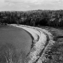 K-66-07-14 Driftwood Cove - showing beach, 1986