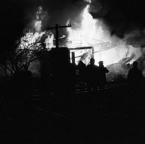 K-66-07-15 Dry kiln fire at Chesley Manufacturing, Chesley, 1966
