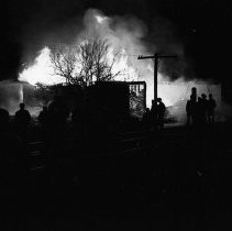 K-66-07-16 Dry kiln fire at Chesley Manufacturing, Chesley, 1966