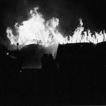 K-66-07-18 Dry kiln fire at Chesley Manufacturing, Chesley, 1966