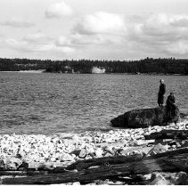 K-66-07-10 Looking SE over Driftwood Cove. Howard Krug & Peter Street