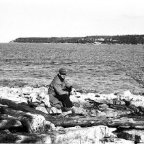 K-66-07-11 Looking south-east over Driftwood Cove - Sydney Street pictured