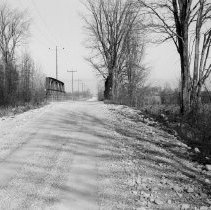 K-66-18-01 Steel bridge on County Line of Grey & Bruce, 1966