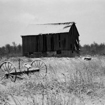 K-67-38-10 Old Frame Barn on Lot ___, Con. VIII, Elderslie Township