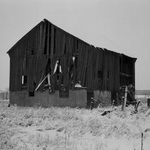 K-67-38-11 Old Frame Barn on Lot ___, Con. VIII, Elderslie Township
