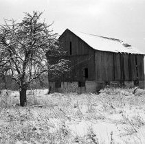 K-67-38-12 Old Frame Barn on Lot ___, Con. VIII, Elderslie Township