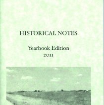 Historical notes - yearbook edition 2011 - Bruce County Historical Society