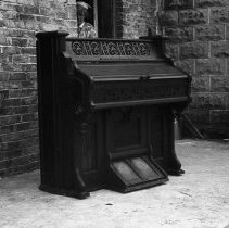 K-67-19-04 Bell organ once used by Mrs McMitchell to give organ lessons