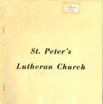 St. Peter's Lutheran Church, Wiarton 1974
