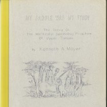 My Saddle Was My Study - cover