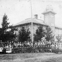 Students of the Lucknow Public School, circa 1893