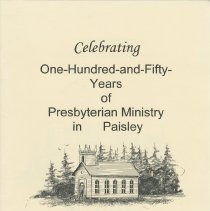 Celebrating One-Hundred-and-Fifty Years of Presbyterian Ministry in Paisley