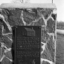 K-68-13-05 Plaque at African Church, Simcoe County