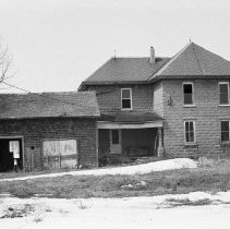 K-69-06-06 Former Blackburn house, Lot 15, Con. IV, Elderslie Township