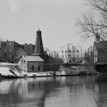 K-69-06-09 Saugeen River at Paisley, April 1969