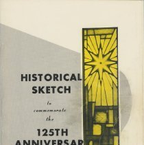 Historical sketch - 125th anniversary 1848-1973 of the Presbyterian Church,