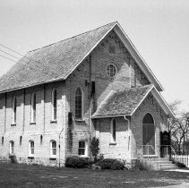 K-69-11-17 St. Matthews Church, Kingarf, ON, Kincardine Township, 1969