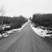K-69-11-25 Looking west on townline of Sullivan & Bentinck at Deer Creek