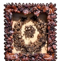 Wreath, Hairwork