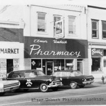 Elmer Umbach Pharmacy, Lucknow, Ont., 30 1964