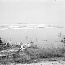 K-72-05-37 Looking toward Chantry Island from Mirimachi Bay Rd., 1972