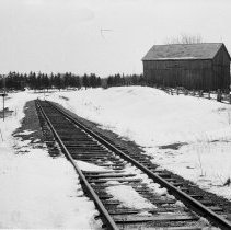 K-72-05-06 Looking south on C.N.R. tracks, 2nd Con., Elderslie Township