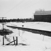 K-72-05-07 Looking south on C.N.R. tracks, 2nd Con., Elderslie Township