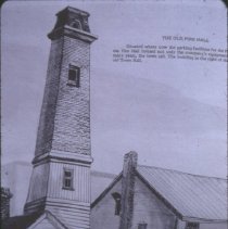 A2012.117.112 029 Old Town Hall, Rear View; Fire Hall; Jail