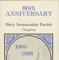 80th Anniversary Mary Immaculate Parish Chepstow