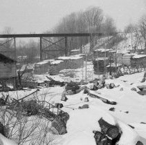 K-75-05-00 Looking downstream toward Krug Bros. Sawmill site, Chesley