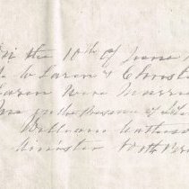 Wedding notice, Hugh McLaren Jr. and Christina Campbell