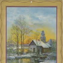 1958 advertisement calendar