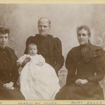 Ann Tranter Burns, daughters and granddaughter