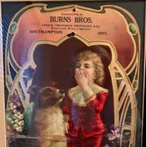 Burns Bros. store advertising calendar