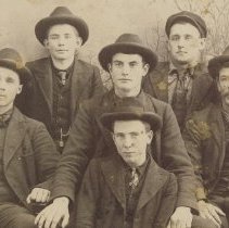 Group photograph of young men