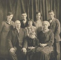 Photograph of the Morrison family