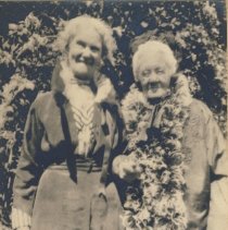 Photograph of two sisters