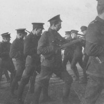 11: Bayonet practice (see catalogue record for identification)