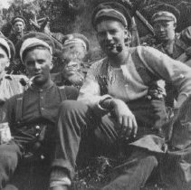 16:  Boys of the 160th on break in England