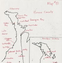 25: Map 1, Bruce County