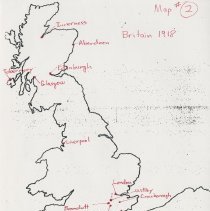 26: Map 2, Britain 1918