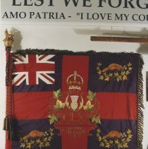28: 160th Battalion flag