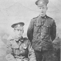 06: James and Bill Caldwell in England on their last leave together