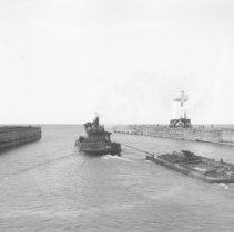 The Ontario of Kingston leaving Kincardine harbour