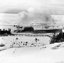Locomotives near Kincardine railhead