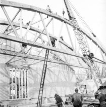 A2013.012.05420 - Building Port Elgin Arena, 1962