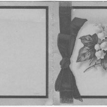 Memorial card Side 1