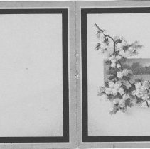 Memorial card  Side 1