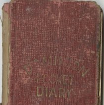 A995.041.001 - 1933 Diary, A. H. Hepburn, Front